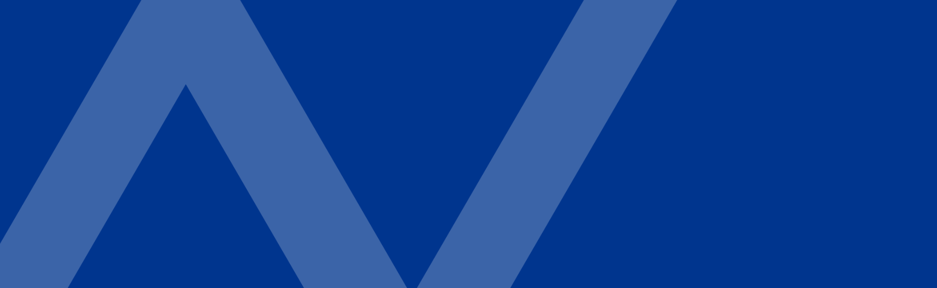 a blue background with a transparent district logo